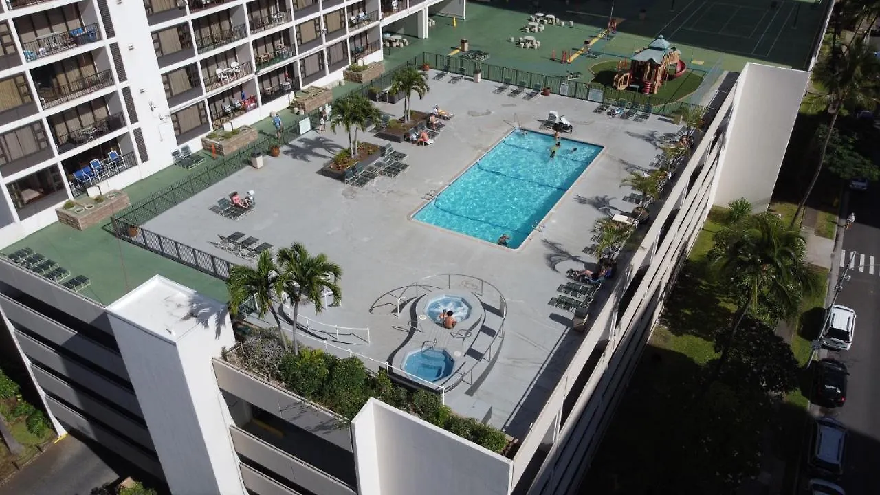 Apartment 1Br With Great Ocean Views, 1 Block To Waikiki Beach Honolulu