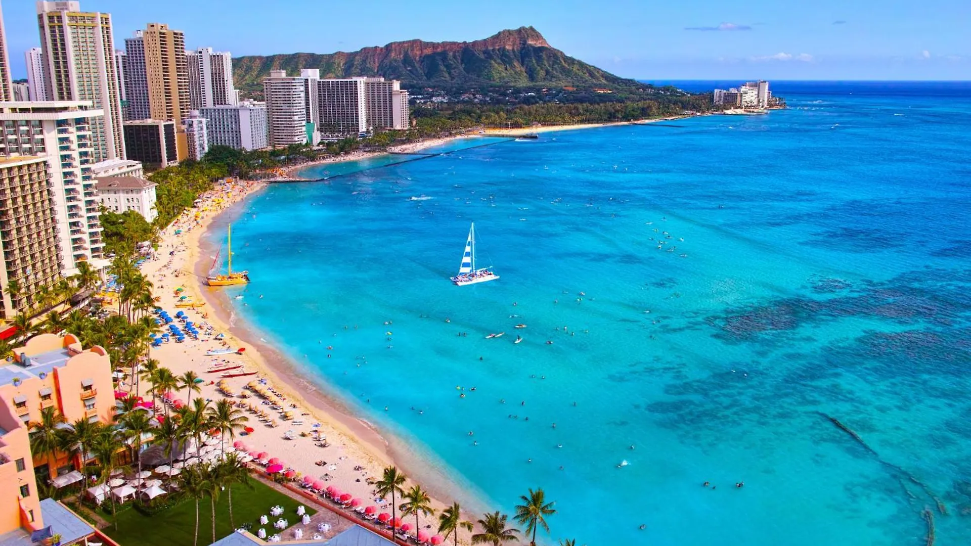 1Br With Great Ocean Views, 1 Block To Waikiki Beach Honolulu Apartment
