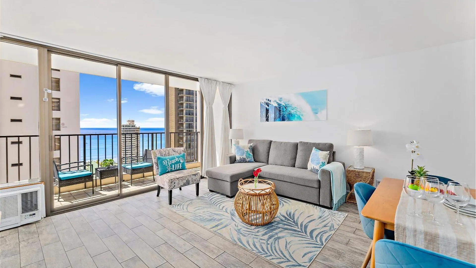 1Br With Great Ocean Views, 1 Block To Waikiki Beach Honolulu 0*,