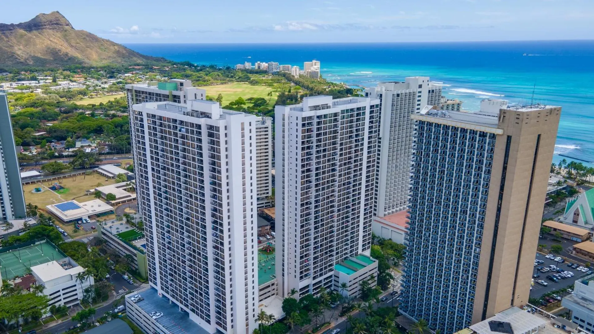 1Br With Great Ocean Views, 1 Block To Waikiki Beach Honolulu